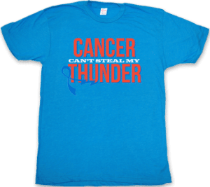 Cancer Can't Steal My Thunder t-shirt